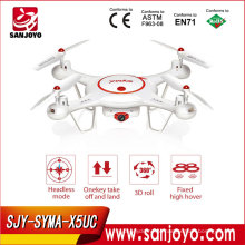 O mais novo! Syma X5UC de 4 eixos ao ar livre Quadcopter RC Drone RC helicóptero com câmera WIFI Syma RC helicóptero